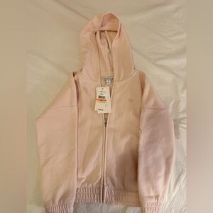 NWT Calvin Klein Kids Pink Hoodie Jacket